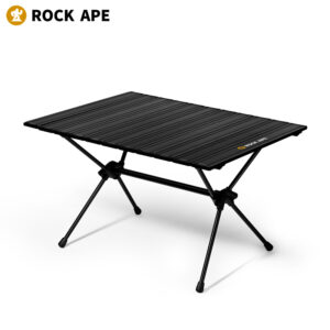 Portable folding camping table